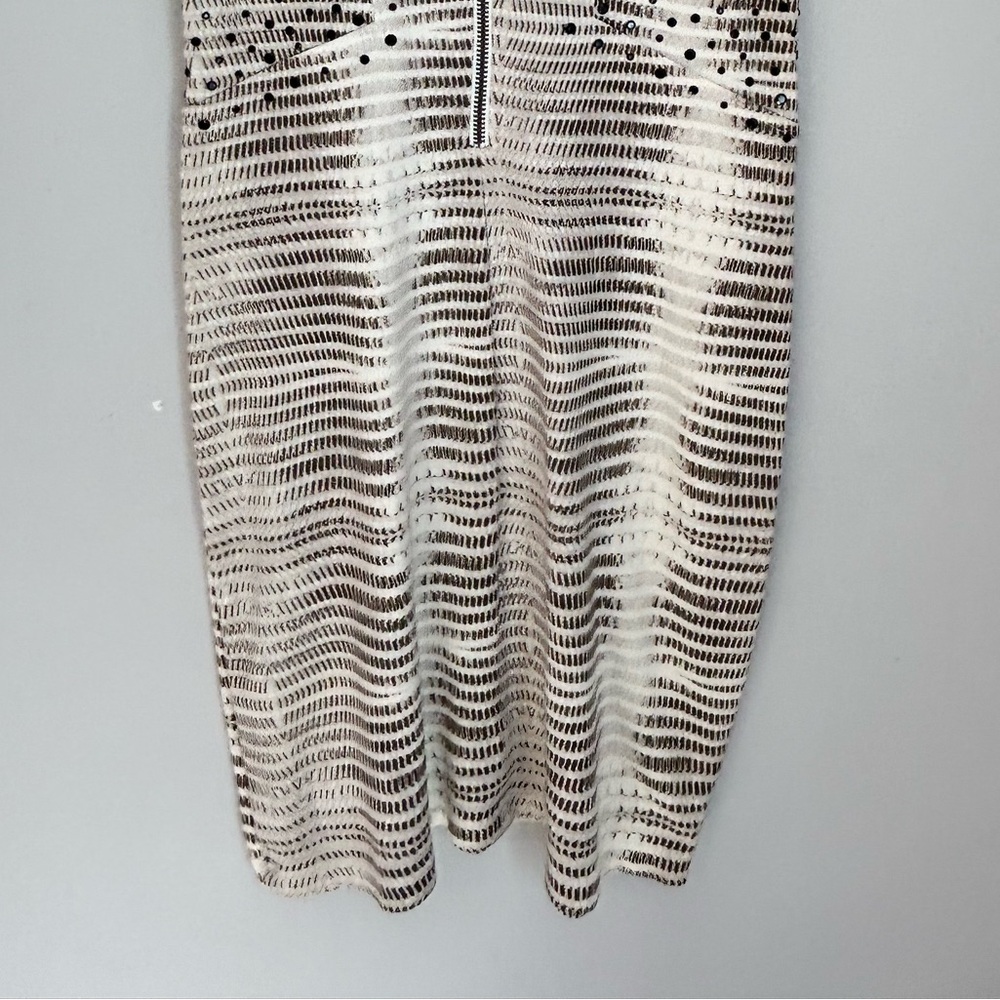 NWOT A/X Armani Exchange | Size S
White & Black Sequin Bodycon Dress - Picture 4 of 6